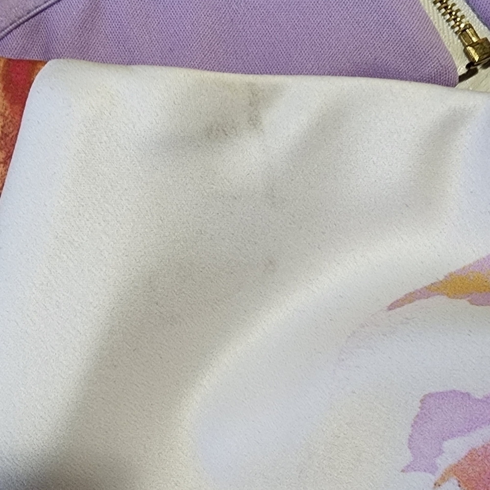 Nicole Miller Sleeveless Mini Lined Floral Watercolor Dress - 10 - Picture 13 of 13